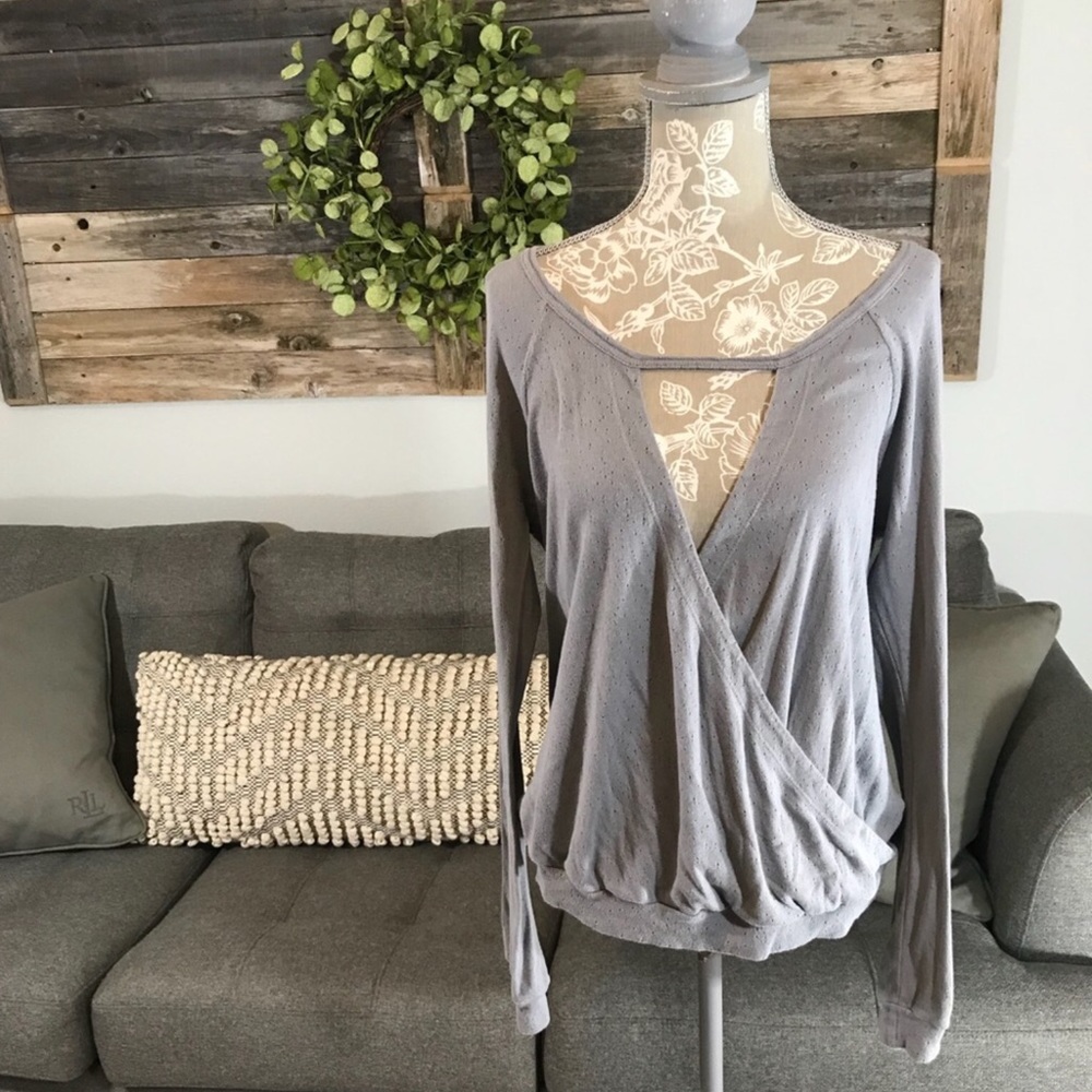 Marc by Marc Jacobs Long Sleeve Cutout Top